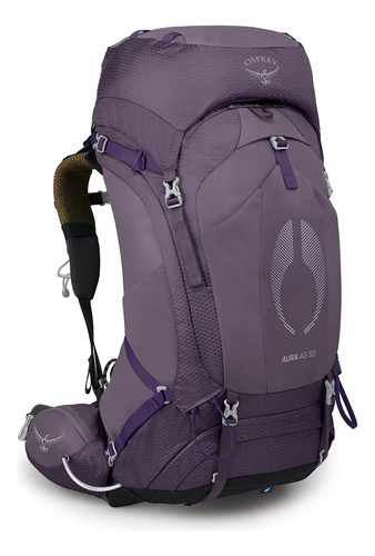 Osprey Aura Ag 50l Mochila Mujer Morado Encantamiento