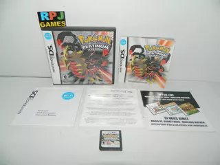 Pokemon Platinum Original Nintendo Para Ds - Loja Fisica Rj