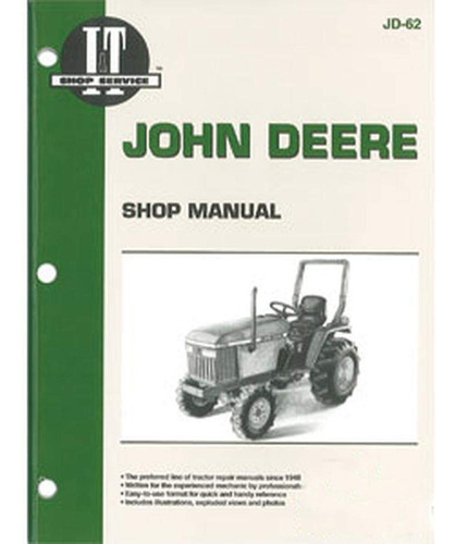 Manual Taller Para Tractor Compacto John Deere