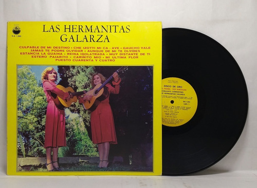 Vinilo Lp Las Hermanitas Galarza Las Hermanitas Galarza 1982 (Usado)