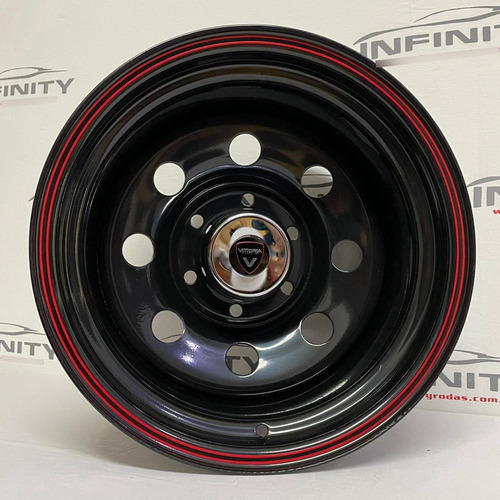 Imagem 4 de 5 de 4 Roda 15 Stone 6x139 Troller Toyota 15x10 Vittoria *