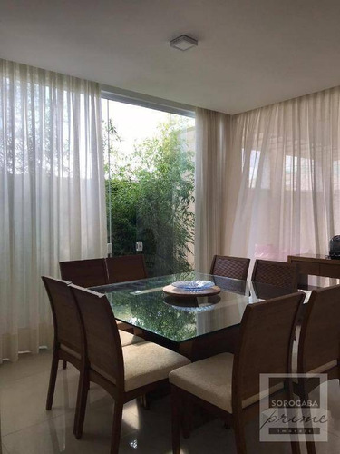 Imagem 13 de 30 de Sobrado Com 3 Dormitórios, 371 M² - Venda Por R$ 2.000.000,00 Ou Aluguel Por R$ 13.000,00/mês - Condomínio Residencial Giverny - Sorocaba/sp - So0110