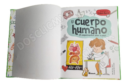 Libro El Cuerpo Humano Practicas Laboratorio 25 Experimentos