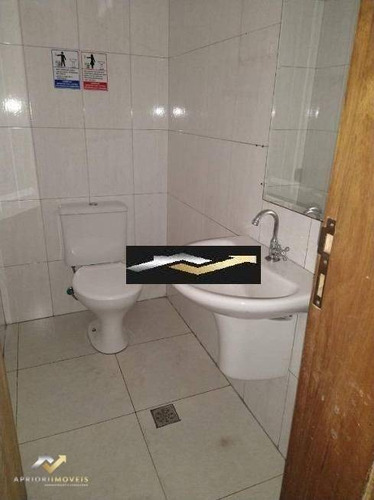 Salão Para Alugar, 100 M² Por R$ 8.000/mês - Centro - Santo André/sp - Sl0212