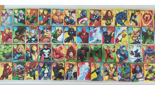 Tarjetas Marvel Marinela 2009 Colección Completa