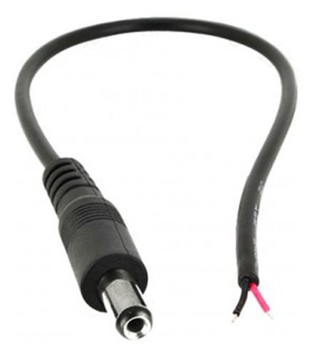 Rabicho P4 Macho Para Fontes Cor:preto 1 Unidade