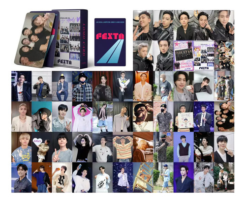 55 Photocards Kpop Bts - Festa 2024