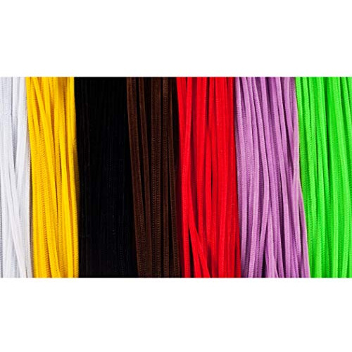 Pack Chenilles Colores, 4mm X 6 , 1000ud (65210)