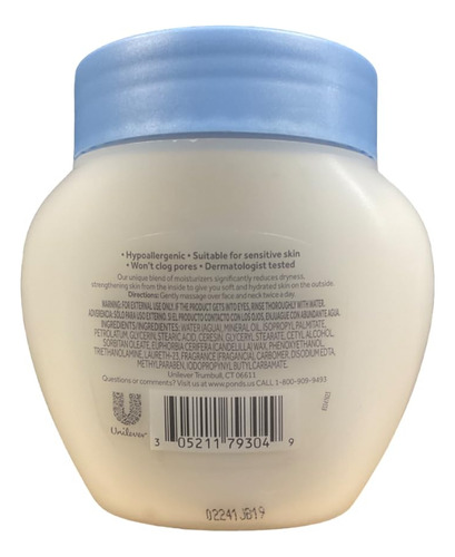 Ponds Crema Hidratante Facial Hidratante Rica En Crema Para.