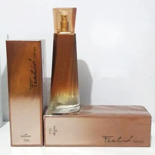 Deo Col nia Perfume Feminino Hinode Feelin For Her Original