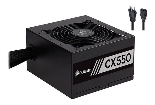Imagen 1 de 2 de Fuente de alimentación para PC Corsair CX Series CX550 550W black 100V/240V