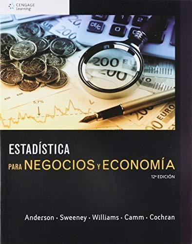 Estadística Para Negocios Y Economía  Anderson  Cengage