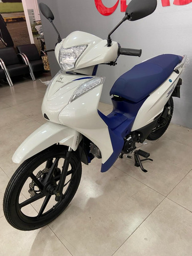 Jet 125 Ss Branca E Azul Sem Entrada Shineray 2025