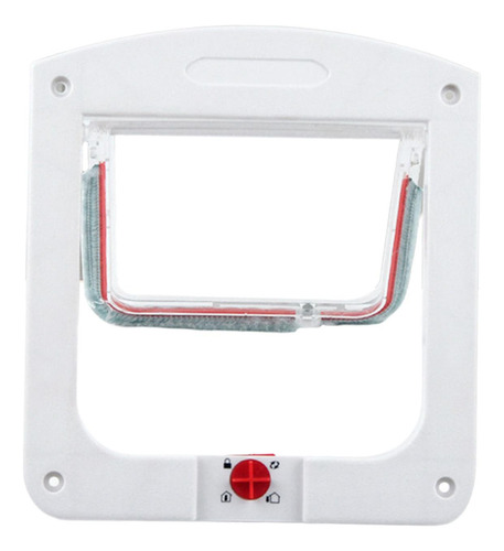 Puerta Para Gatos Para Puertas Interiores Y Exteriores,