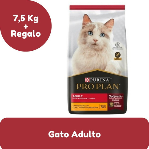 Proplan Gato Adulto 7,5kg + Regalo