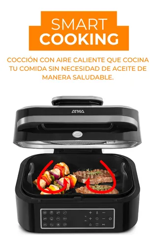 Freidora De Aire Grill Atma Fr901dp 6.3l Digital 1600w