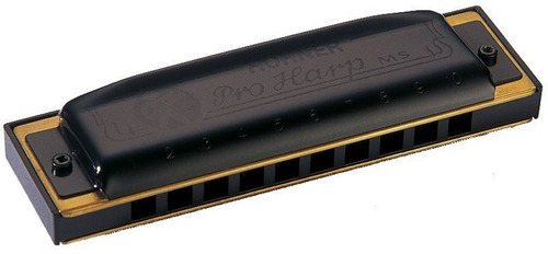 Imagem 1 de 3 de Gaita Harmônica Pro Harp - 562/20 Ms C (dó) - Hohner