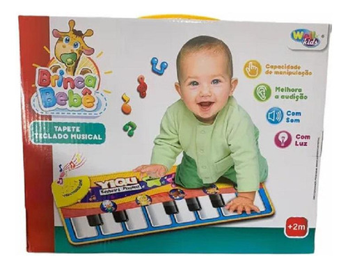 Tapete Teclado Musical Baby