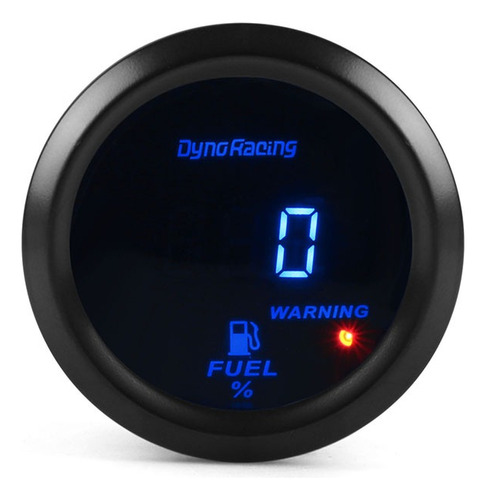 Indicador De Nivel De Combustible Dynoracing De 52 Mm Y 12