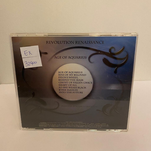 Revolution Renaissance Age Of Aquarius Cd Jap Obi Usado (Usado)