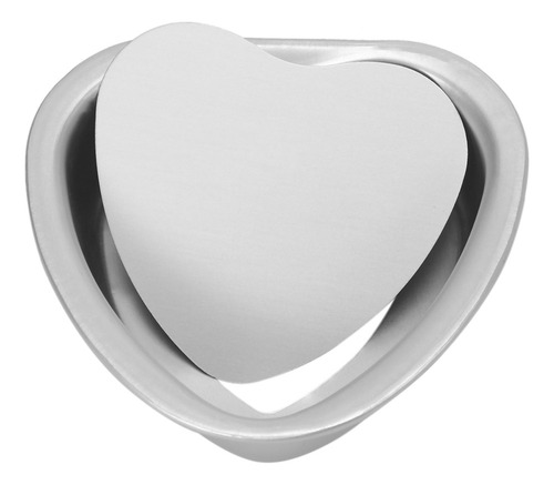 Molde De Aluminio Con Forma De Corazón Para Decorar Tartas,