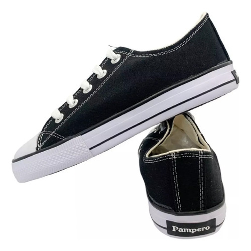 Imagen 7 de 10 de Zapatillas Pampero Infantil Lona Urbana Colegial Niño Niña