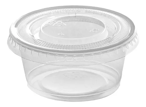 Pocillo Salsero Pp Con Tapa Pet 1,5 Oz 45 Ml x 2.500 Pocillo Salsero Pp Con Tapa Pet 1,5 Oz 45 Ml x 2.500