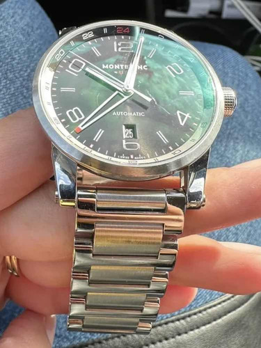 Solo Hoy Reloj Montblanc Timewalker Voyager Utc Aut (Usado)