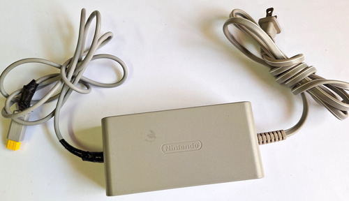 Adaptador Corriente Fuente De Poder Original Wii U Nintendo