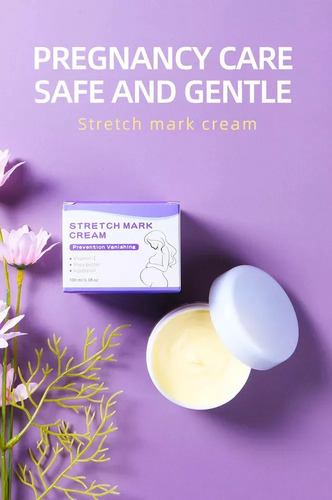Tienda De Cremas Prenatales Y Posparto Con Estampado De Sola