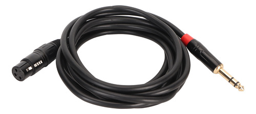 Cabo De Microfone Para Microfone Dinâmico Xlr Feminino De 1/