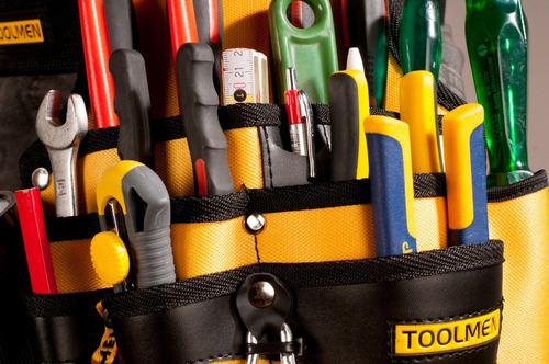 Imagen 7 de 9 de Combo Cinturon Porta Herramienta Reforzado Toolmen T200 T35