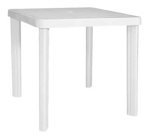 Mesa Voss2000 Jamaica Cuadrada Blanca  75x75cm