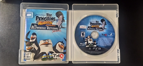 The Penguins Of Madagascar Dr. Blowhole Returns Again Ps3 (Usado)