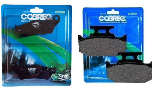 Kit Pastilha Freio D E T Cobreq Fz 15  2022 Em Diante C/ Abs