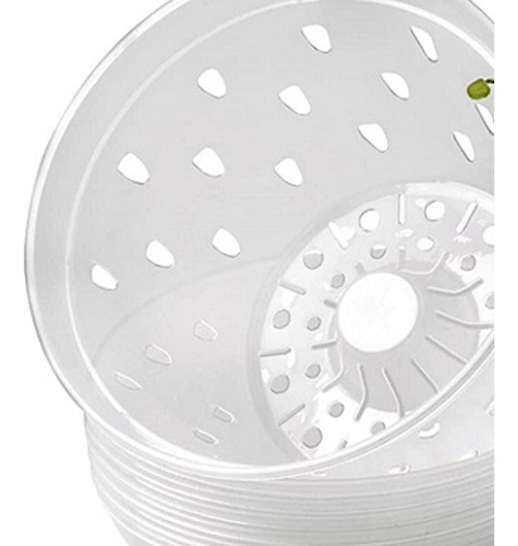 Qmx Macetas Para Orquídeas Con Con Platillo De 5 Pulgadas