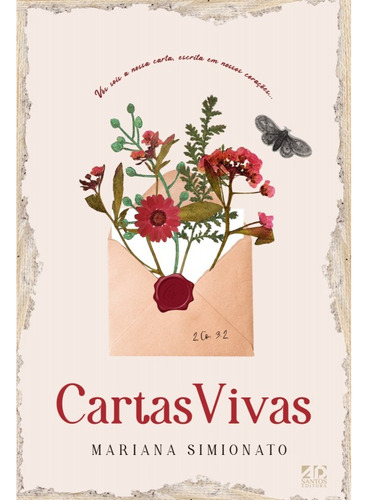 Cartas Vivas, De Mariana Simionato. Editora Ad Santos, Capa Mole Em Português