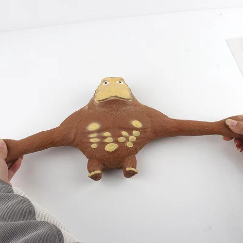 A Juguetes Antiestrés En Tiktok, Squishy Gorila, Mediana,