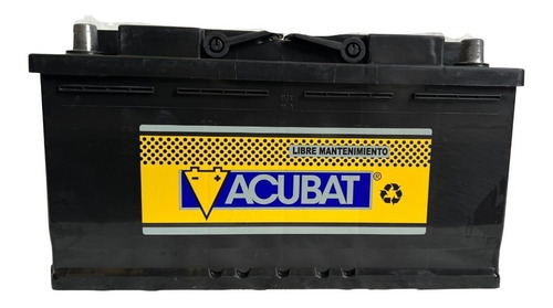 Imagen 1 de 5 de Bateria Acubat 12x90 90ah Reales, Ducato, Sprinter, Bmw, Aud