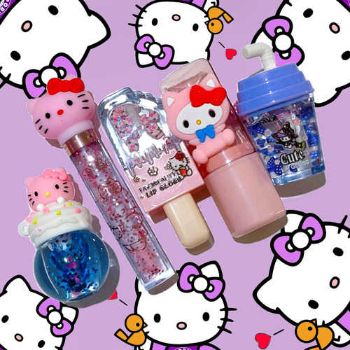 Paquete De Maquillaje Hello Kitty Happy Birthday Mujer Bella
