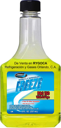 Aceite Sintetico Pag 46 Johnsens R134 (made In Usa) Automotr