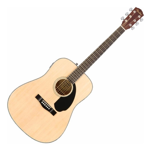 Guitarra Electroacustica Fender Cd60ce Natural Calidad