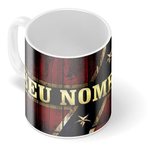 Caneca Porcelana 325ml - Personalização Exclusiva