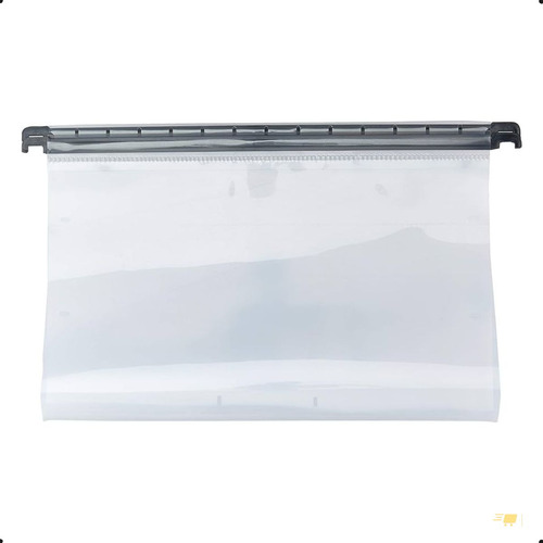 Pasta Suspensa Organizadora A4 Cristal Plastico 10 Unidades