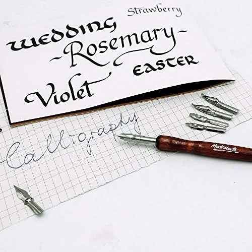 Juego De Pluma De Inmersión De Caligrafía Mont Marte Signatu