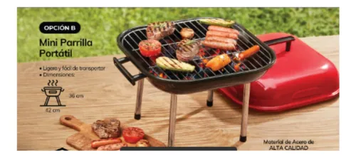 Parrilla Bbq De Mesa Home Elements