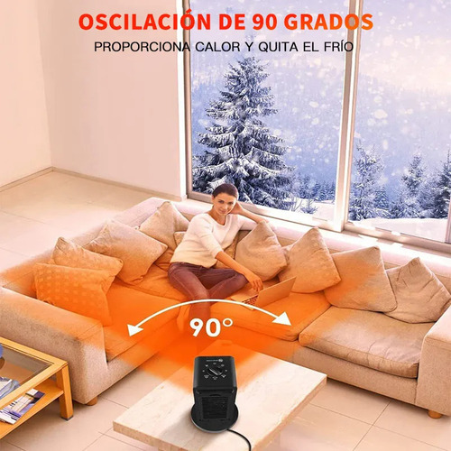 Aquecedor De Ar Elétrico 3 Níveis Aquecedor 1500w