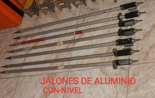 Jalones De Aluminio Con Nivel