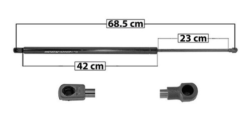 1-amortiguador 5a Puerta Izq O Der Spart Honda Odyssey 11-17