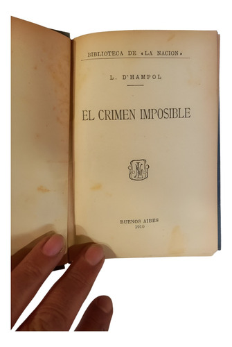  El Crimen Imposible - D' Hampol